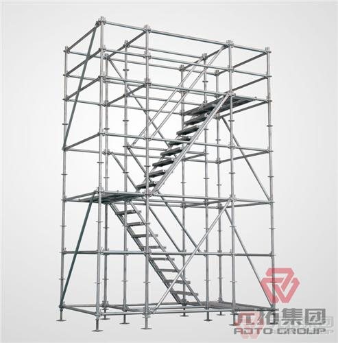 门式脚手架施工搭建图