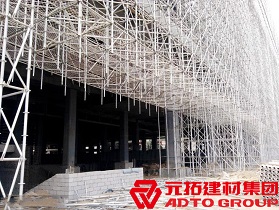 中铁建工集团兰州枢纽工程项目使用元拓盘式脚手架